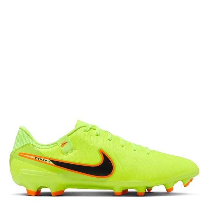 Nike Men's Yellow Tiempo Legend 10 Academy  Firm Ground Football Boots in Size 9, Sports Direct