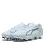 Icy Blue/White - Puma - Men's Firm Ground Football Boots