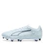 Icy Blue/White - Puma - Men's Firm Ground Football Boots
