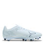 Icy Blue/White - Puma - Men's Firm Ground Football Boots