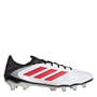 White/Red/Black - adidas - Copa Pure 3 Elite Firm Ground Football Boots
