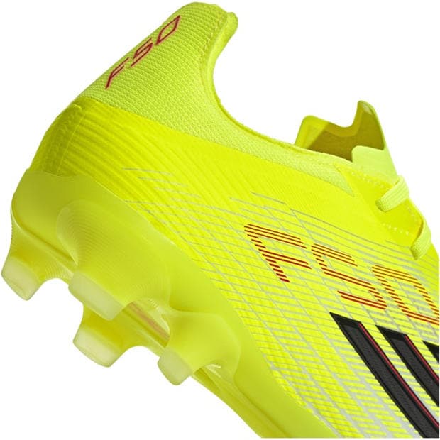 Yellow/Blck/Red - adidas - F50 Pro Adults Multi-Ground Football Boots