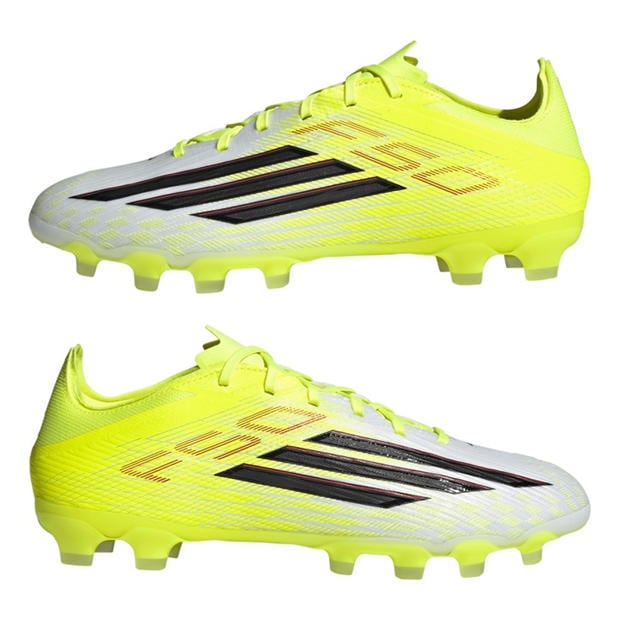 Yellow/Blck/Red - adidas - F50 Pro Adults Multi-Ground Football Boots