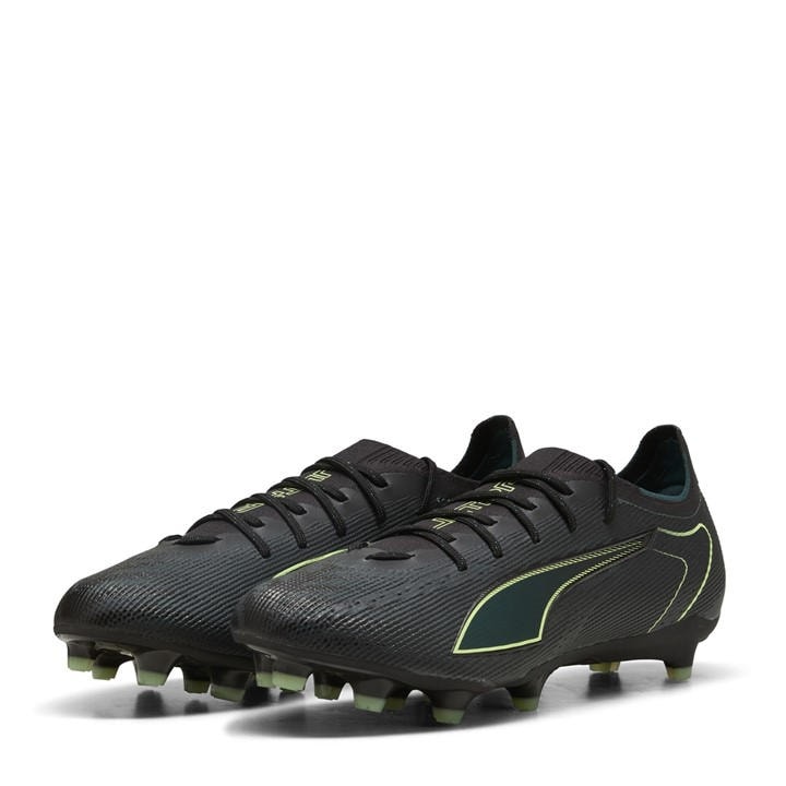 Puma Men's Black  Pro Firm Ground Football Boots in Size 6, Sports Direct