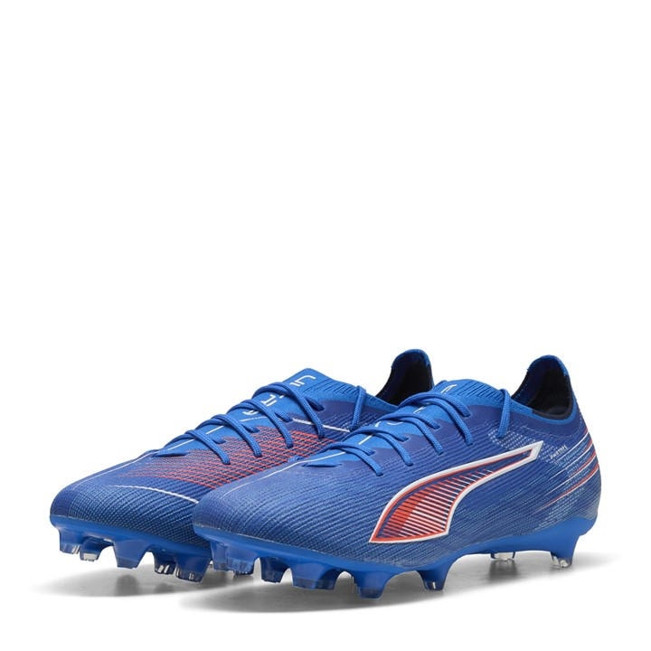Puma Men's Blue  Pro Firm Ground Football Boots in Size 6, Sports Direct