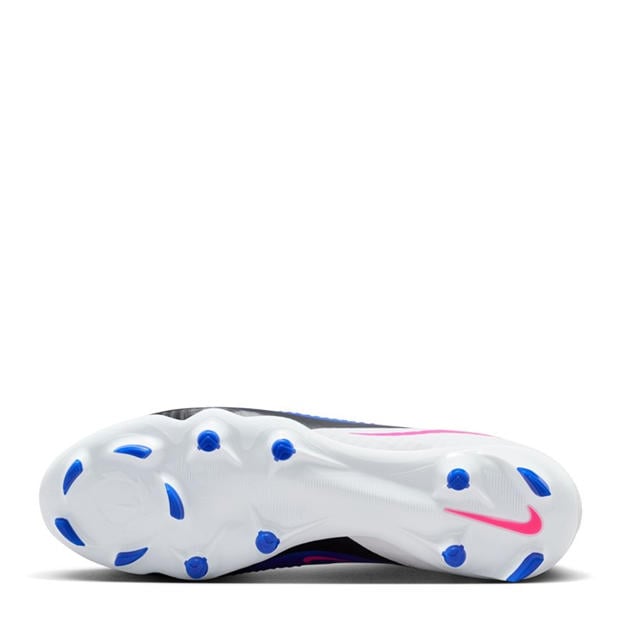 Blue/Wht/Pink - Nike - Phantom 6 Academy Adults Firm Ground Football Boots