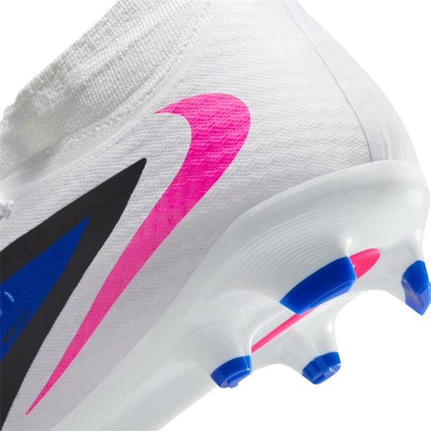Blue/Wht/Pink - Nike - Phantom 6 Academy Adults Firm Ground Football Boots