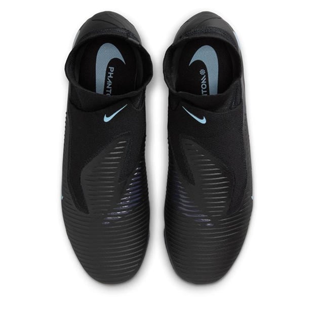 Черно/Черно - Nike - Phantom High 6 Pro Adults Firm Ground Football Boots