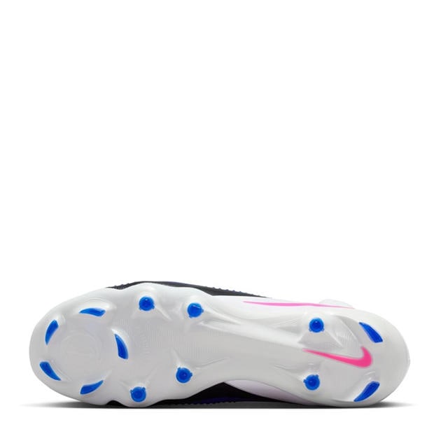 Blue/Wht/Pink - Nike - Phantom High 6 Pro Adults Firm Ground Football Boots