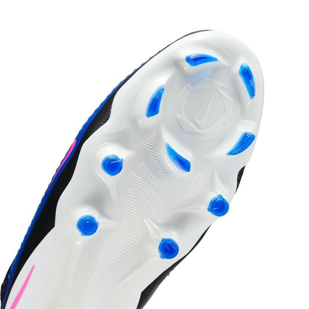 Blue/Wht/Pink - Nike - Phantom High 6 Pro Adults Firm Ground Football Boots