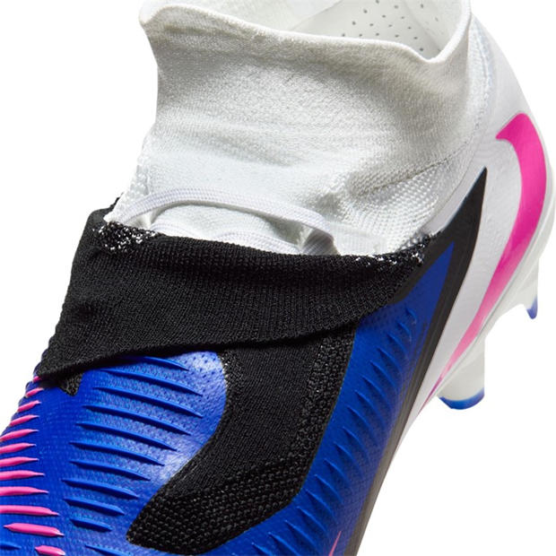 Blue/Wht/Pink - Nike - Phantom High 6 Pro Adults Firm Ground Football Boots
