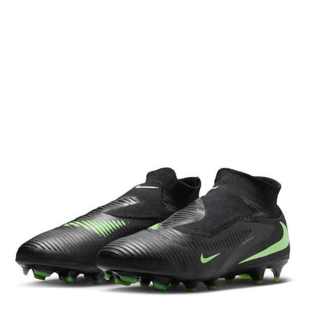 Black/Green - Nike - Phantom High 6 Pro Adults Firm Ground Football Boots