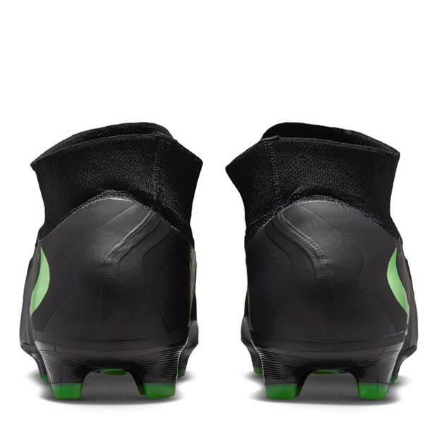 Black/Green - Nike - Phantom High 6 Pro Adults Firm Ground Football Boots