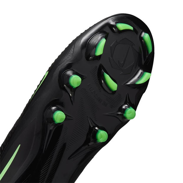 Black/Green - Nike - Phantom High 6 Pro Adults Firm Ground Football Boots