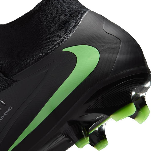 Black/Green - Nike - Phantom High 6 Pro Adults Firm Ground Football Boots