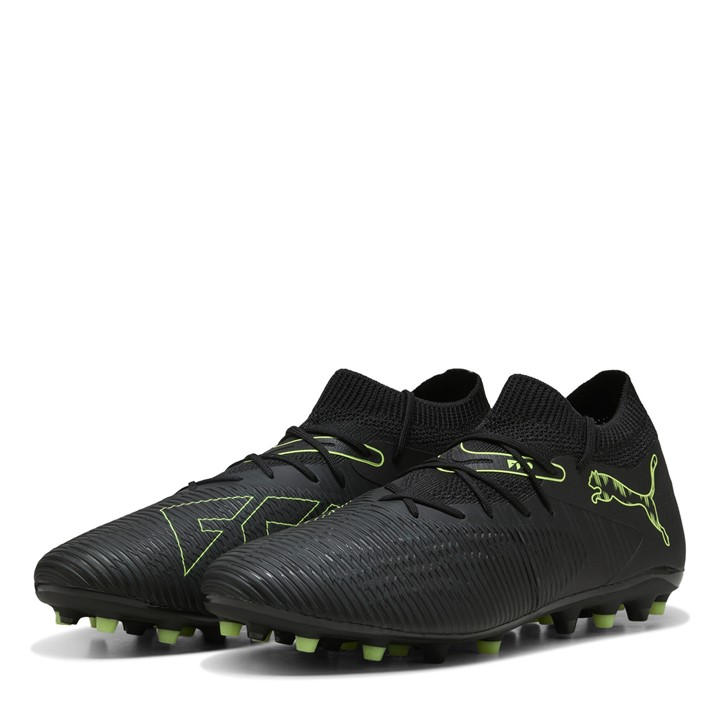 Puma Men's Black Future 8 Match Mg Firm Ground Football Boots in Size 7.5, Sports Direct