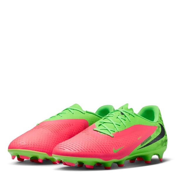 Pink/Green Strk - Nike - Phantom 6 Low Academy Adults Firm Ground Football Boots