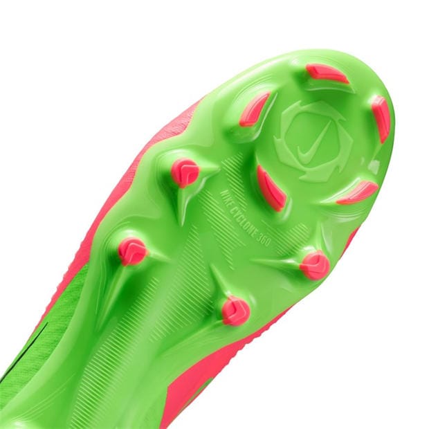Pink/Green Strk - Nike - Phantom 6 Low Academy Adults Firm Ground Football Boots