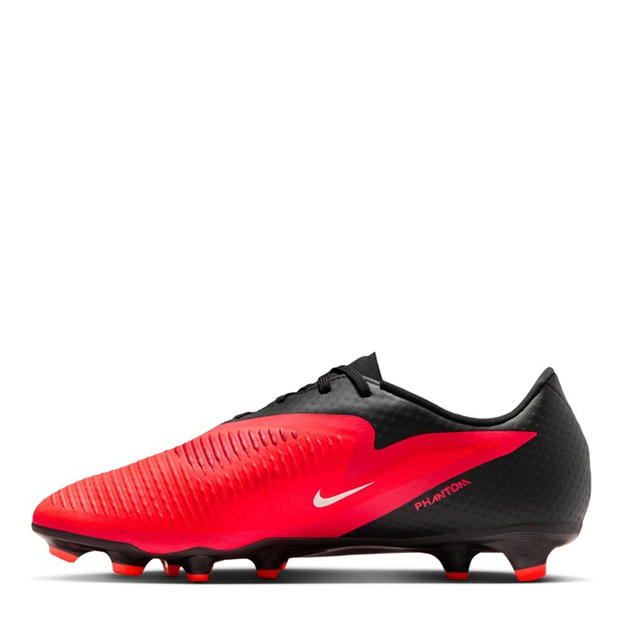 Red/Black - Nike - Phantom 6 Low Academy Adults Firm Ground Football Boots