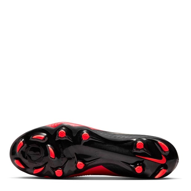 Red/Black - Nike - Phantom 6 Low Academy Adults Firm Ground Football Boots