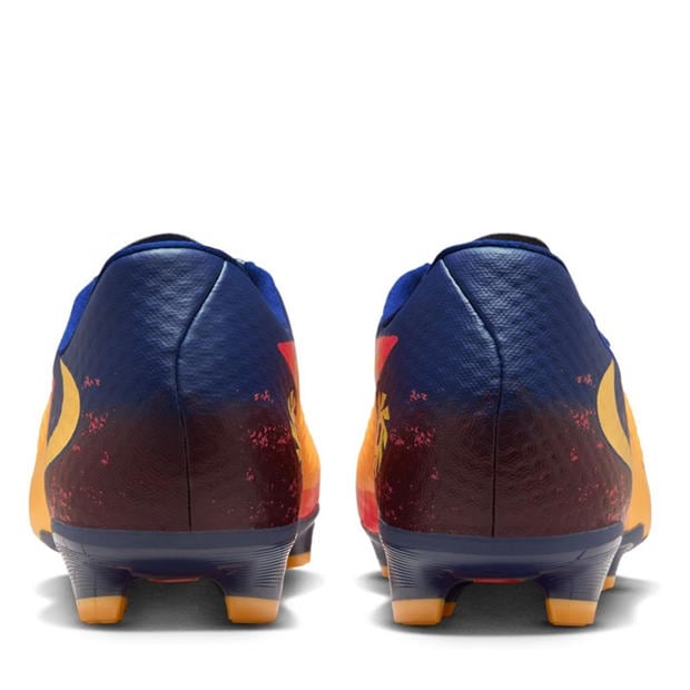 Оранжево/Волт - Nike - Phantom 6 Low Academy Adults Firm Ground Football Boots