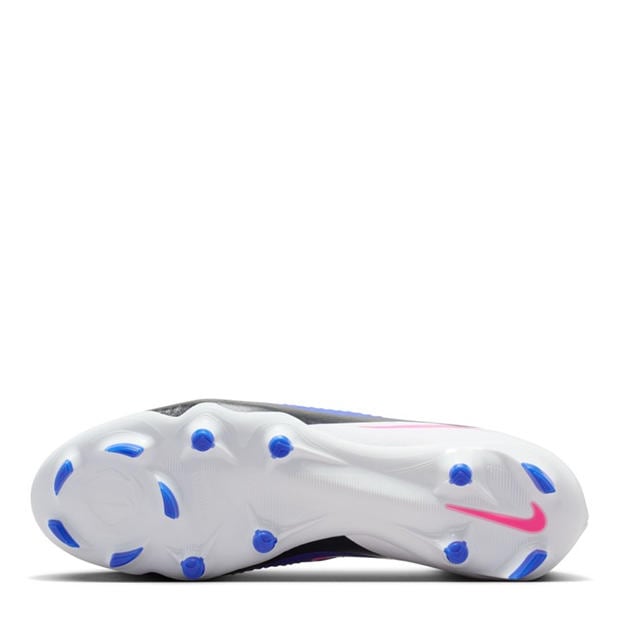Blue/Wht/Pink - Nike - Phantom 6 Low Academy Adults Firm Ground Football Boots