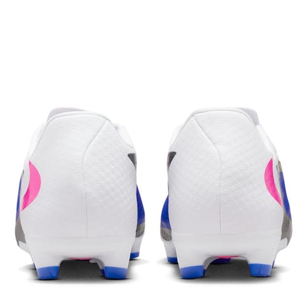 Blue/Wht/Pink - Nike - Phantom 6 Low Academy Adults Firm Ground Football Boots