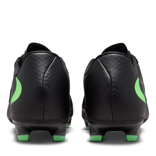 Black/Green - Nike - Phantom 6 Low Academy Adults Firm Ground Football Boots