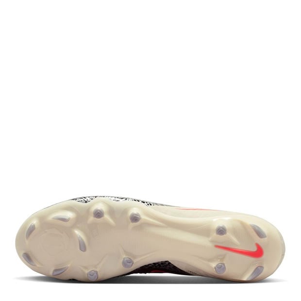 Burgundy/Print - Nike - Phantom 6 Low Academy Adults Firm Ground Football Boots