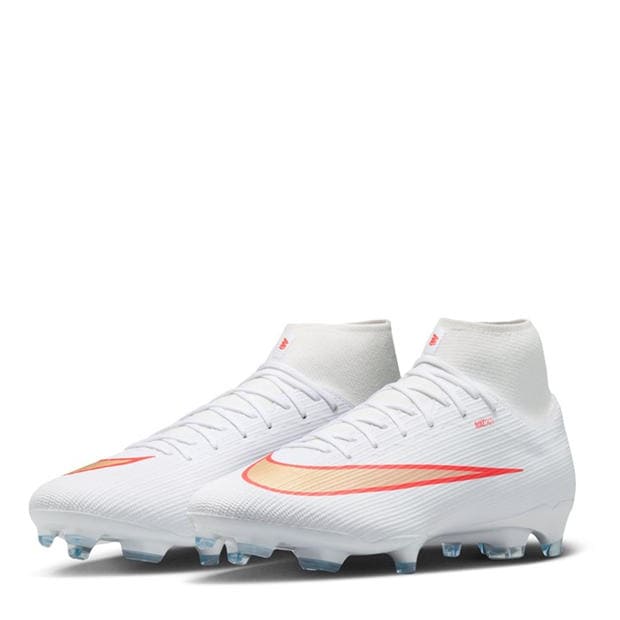 White/Red - Nike - Men's Superfly 11 Academy Firm Ground Football Boots