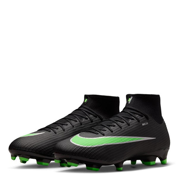 Black/Green - Nike - Men's Superfly 11 Academy Firm Ground Football Boots