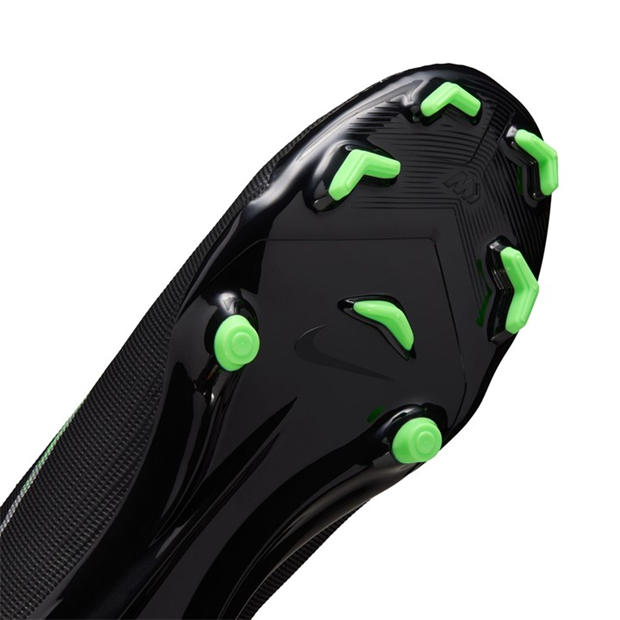 Black/Green - Nike - Men's Superfly 11 Academy Firm Ground Football Boots