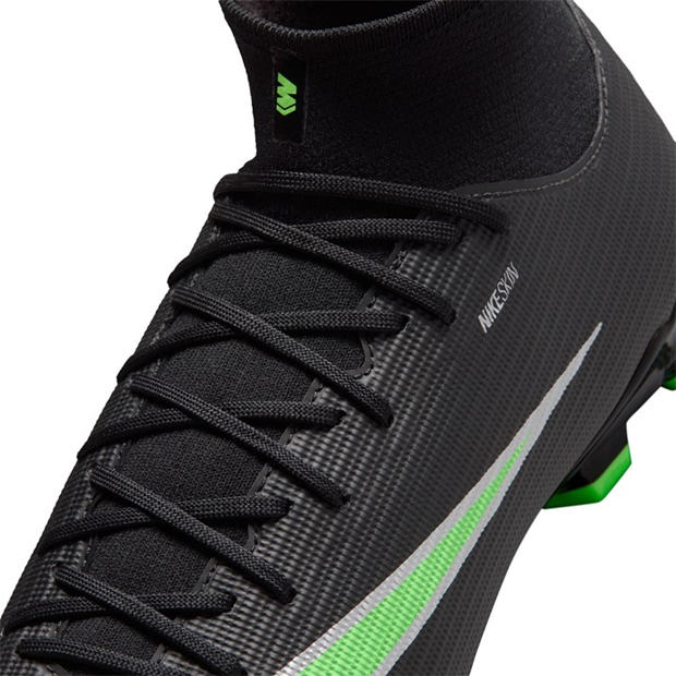 Black/Green - Nike - Men's Superfly 11 Academy Firm Ground Football Boots