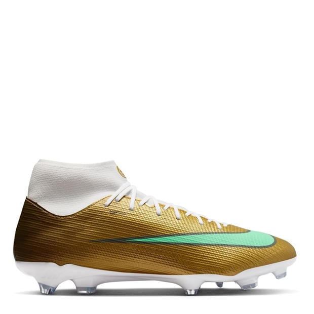 Gold/Jade - Nike - Men's Superfly 11 Academy Firm Ground Football Boots
