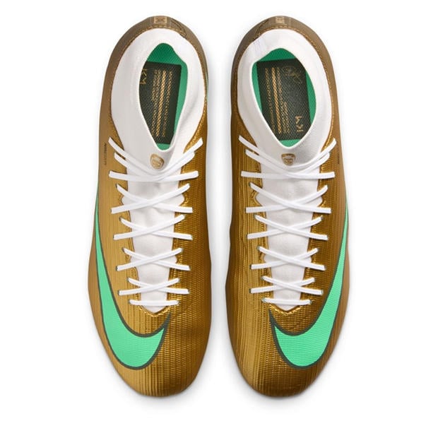 Gold/Jade - Nike - Men's Superfly 11 Academy Firm Ground Football Boots
