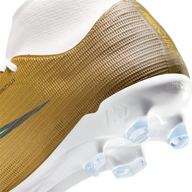 Gold/Jade - Nike - Men's Superfly 11 Academy Firm Ground Football Boots