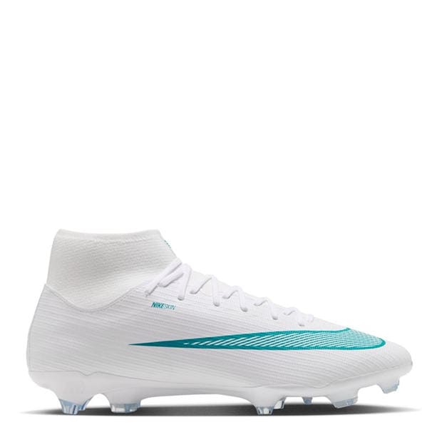 White/Cactus - Nike - Men's Superfly 11 Academy Firm Ground Football Boots