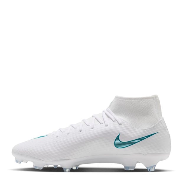White/Cactus - Nike - Men's Superfly 11 Academy Firm Ground Football Boots