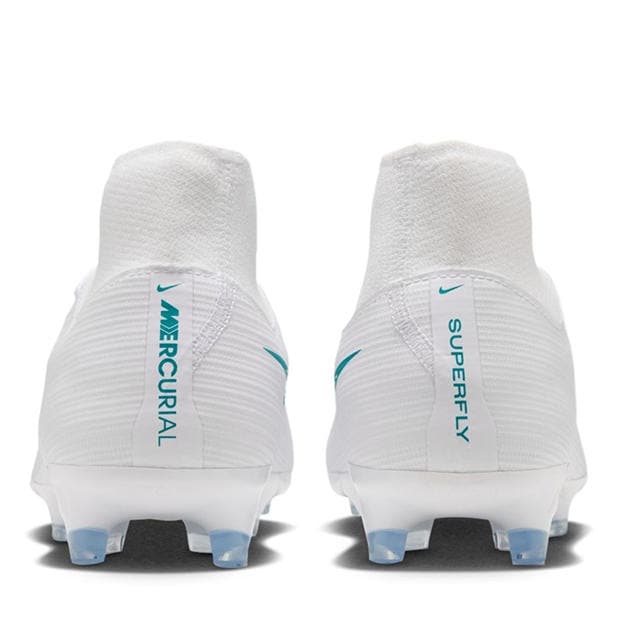 White/Cactus - Nike - Men's Superfly 11 Academy Firm Ground Football Boots