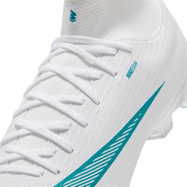 White/Cactus - Nike - Men's Superfly 11 Academy Firm Ground Football Boots