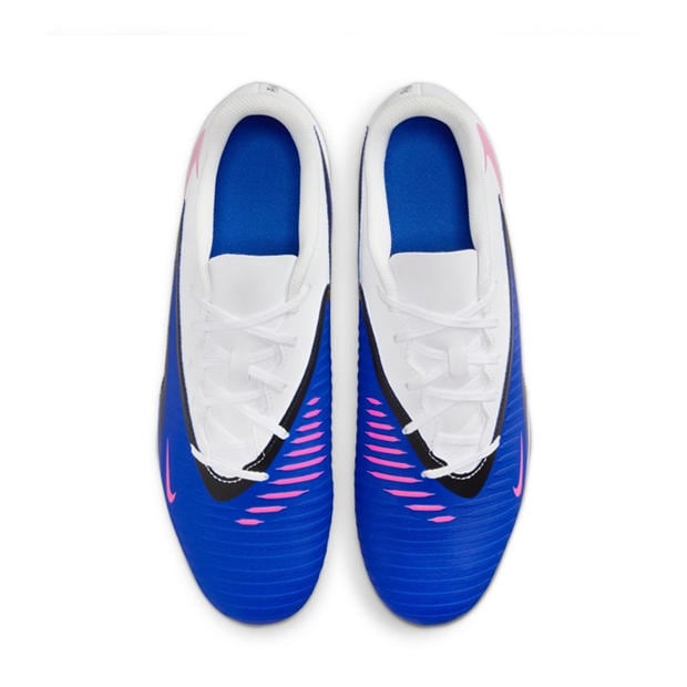 Blue/Wht/Pink - Nike - Phantom 6 Low Club Adults Firm Ground Football Boots