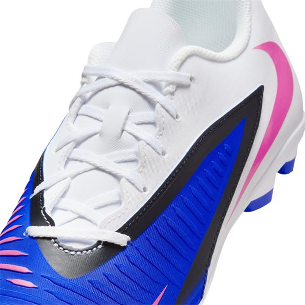 Blue/Wht/Pink - Nike - Phantom 6 Low Club Adults Firm Ground Football Boots