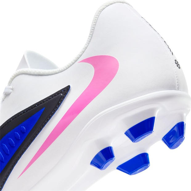 Blue/Wht/Pink - Nike - Phantom 6 Low Club Adults Firm Ground Football Boots