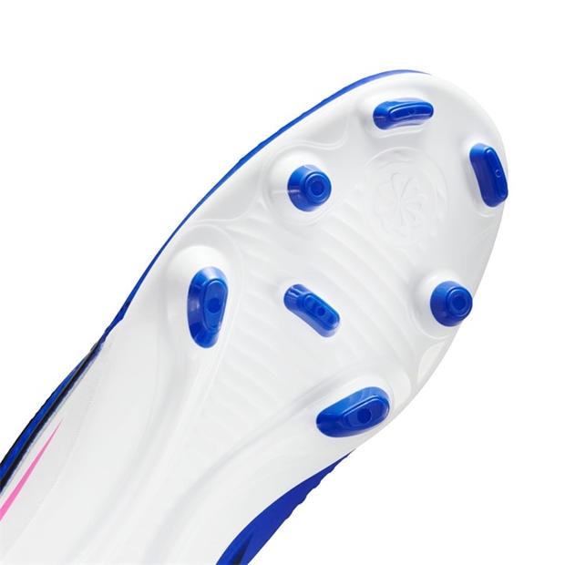 Blue/Wht/Pink - Nike - Phantom 6 Low Club Adults Firm Ground Football Boots