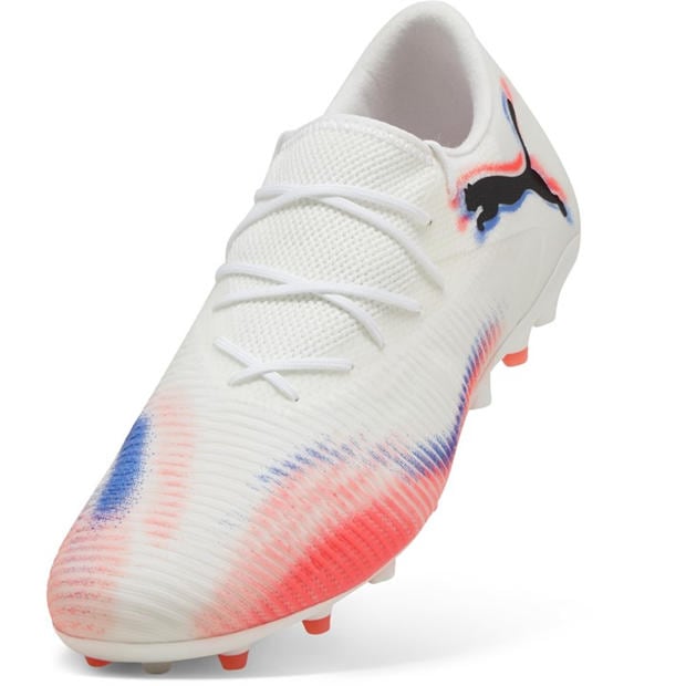 Puma White-Pu - Puma - Men's Future 8 Match Low Mg Firm Ground Football Boots