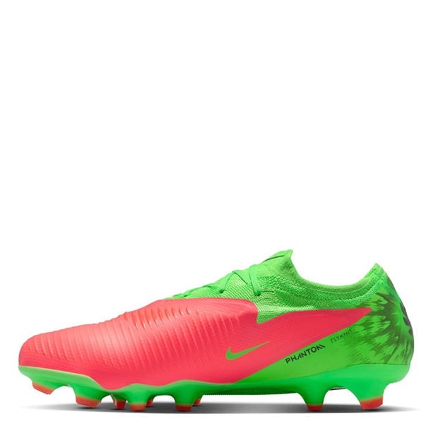 Pink/Green Strk - Nike - Phantom 6 Low Pro Adults Firm Ground Football Boots
