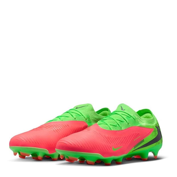 Pink/Green Strk - Nike - Phantom 6 Low Pro Adults Firm Ground Football Boots