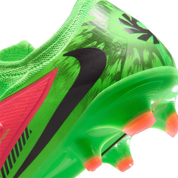 Pink/Green Strk - Nike - Phantom 6 Low Pro Adults Firm Ground Football Boots