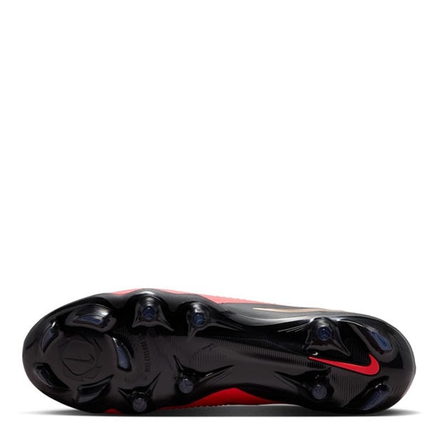 Red/Black - Nike - Phantom 6 Low Pro Adults Firm Ground Football Boots