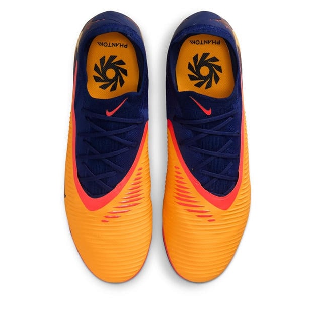 Оранжево/Волт - Nike - Phantom 6 Low Pro Adults Firm Ground Football Boots